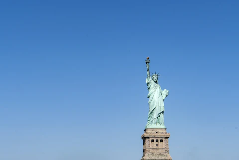Statue of Liberty in New York Harbor